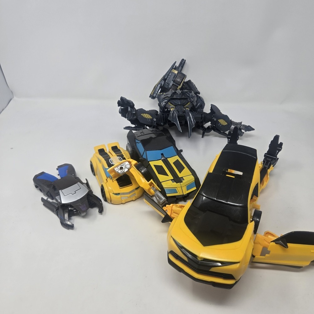 Transformers Movie Figures Mixed Lot Parts Bumblebee Lockdown Megatron